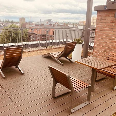 Garden Apartment Free Parking Place Gdansk Exterior photo